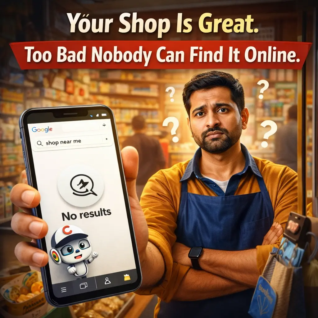 Your Shop Is Great. Too Bad Nobody Can Find It Online.
