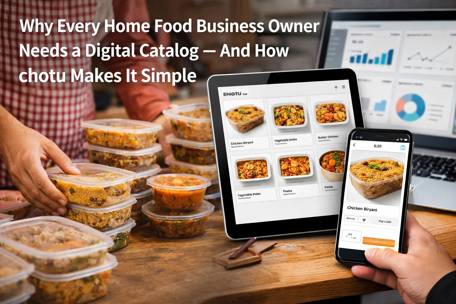 Why Every Home Food Business Owner Needs a Digital Catalog – And How chotu Makes It Simple
