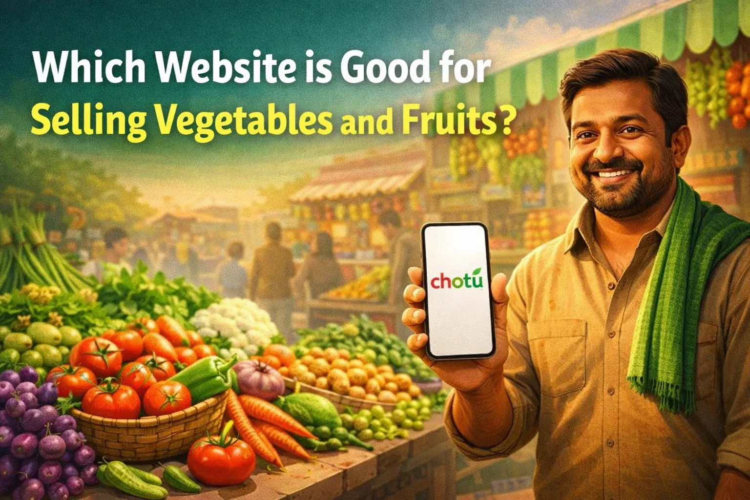 Which Website is Good for Selling Vegetables and Fruits?