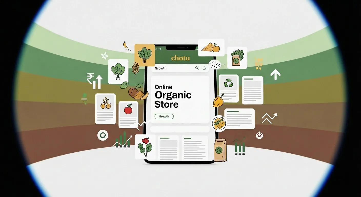 How to Turn Your Organic Shop into a Profitable Online Business with chotu