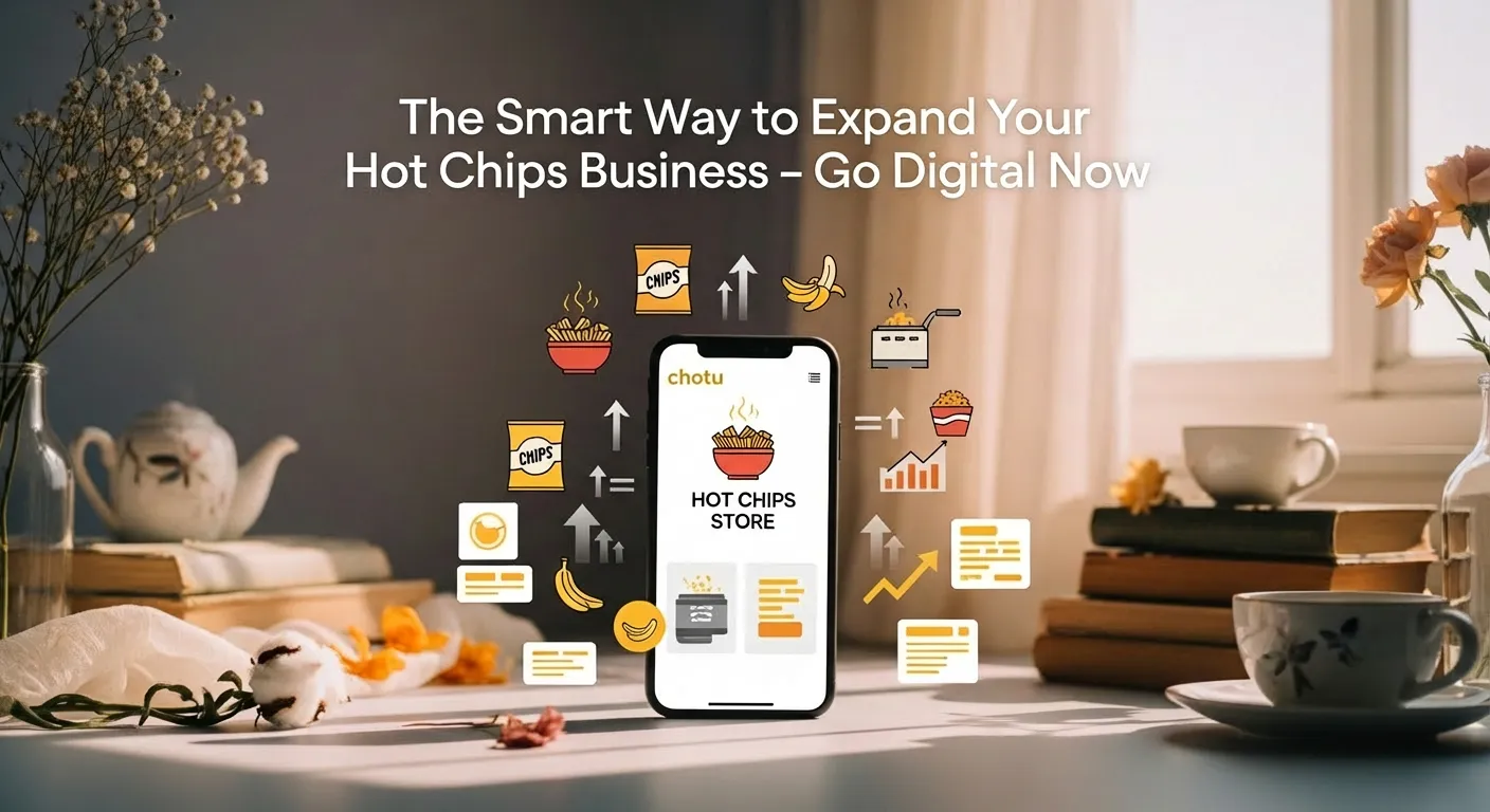 The Smart Way to Expand Your Hot Chips Business – Go Digital Now with chotu