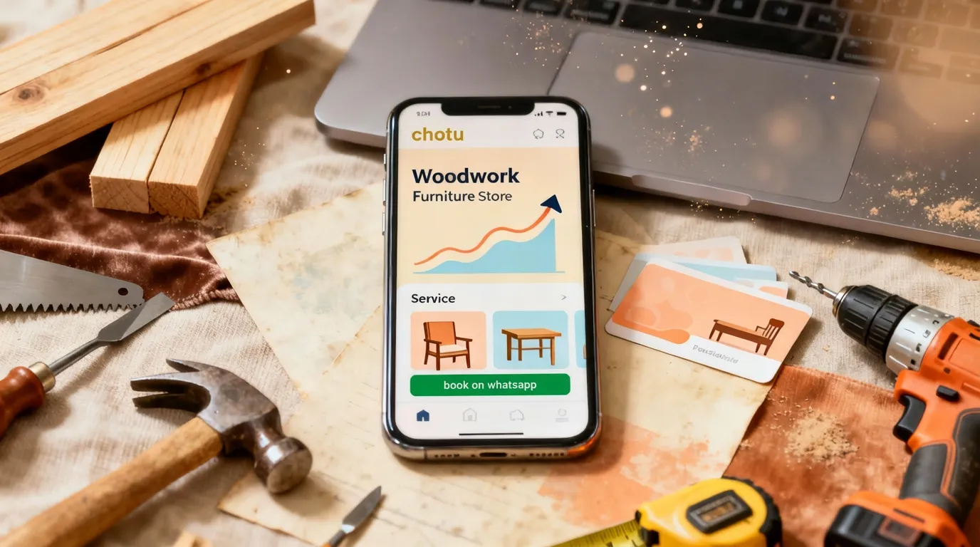 Take Your Woodwork Business Online and Reach More Homes & Offices