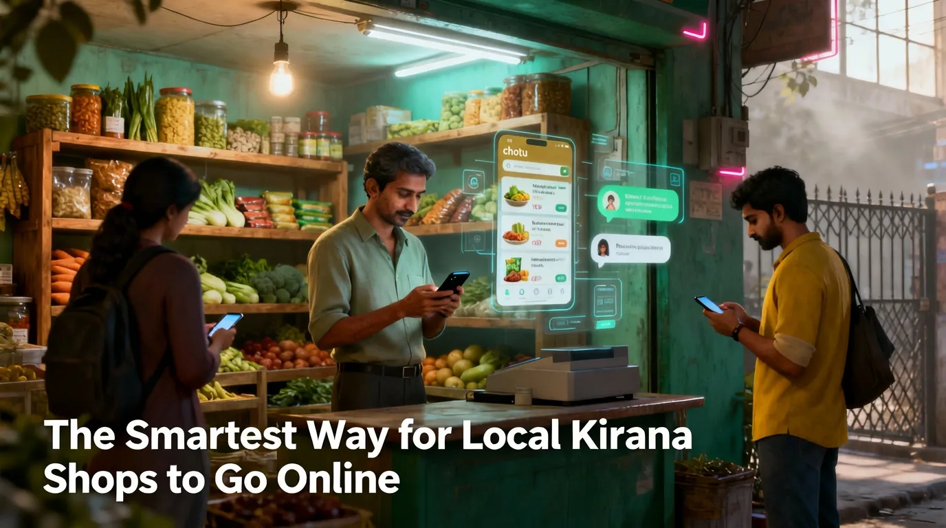 Why chotu Is the Smartest Way for Local Kirana Shops to Go Online