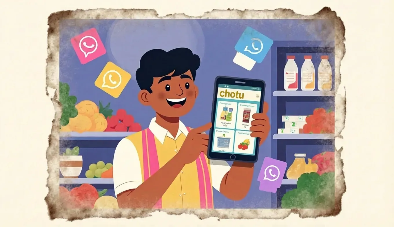 chotu: The Platform That Turns Every Kirana into Its Own Online Grocery Store