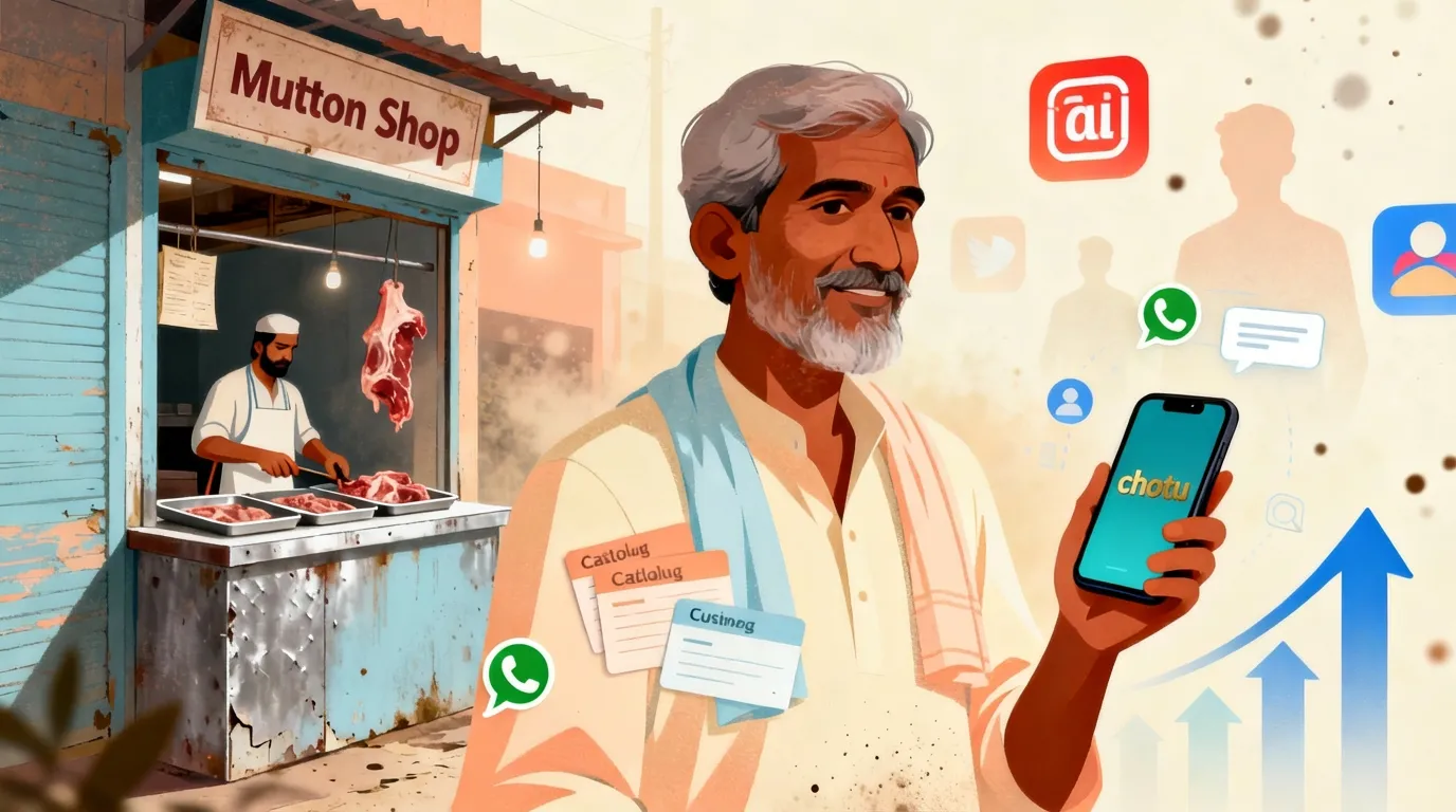Is chotu an Online Meat App? Here’s How It Actually Helps Local Mutton Shops Go Digital